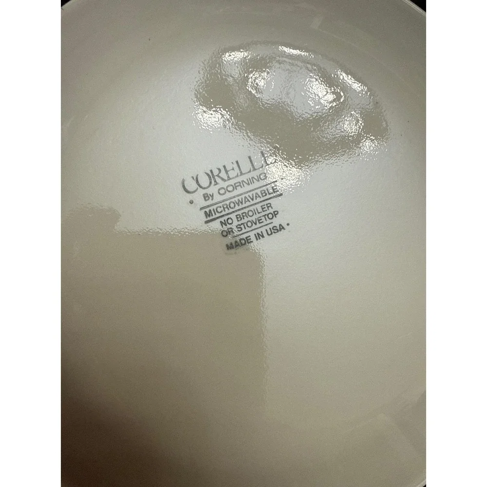 Corelle‎ by Corning Pink Rose Bread and Butter Plate 6.75 Inch Vintage Floral